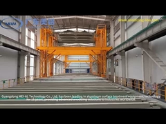 Linha de produção de anodização de alumínio
