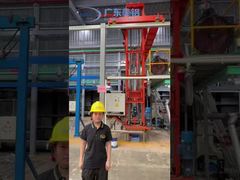 elevador de carga e descarga