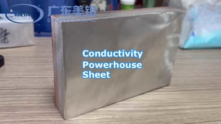 Folha de cobre e alumínio: condutividade superior