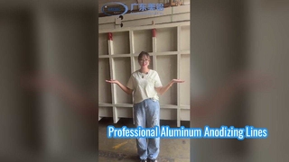 Soluções profissionais para linhas de anodização de alumínio | Equipamento de anodização