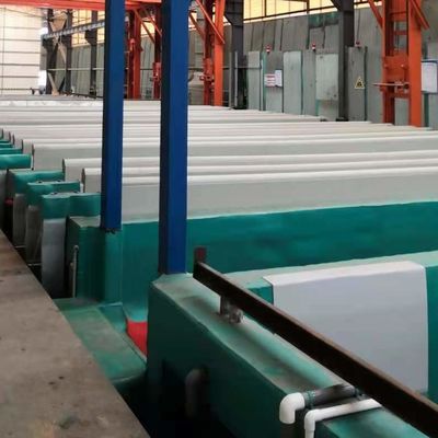 Bom preço Linha de produção de anodização de 1500T / mês com cor prateada 8-12μM On-line