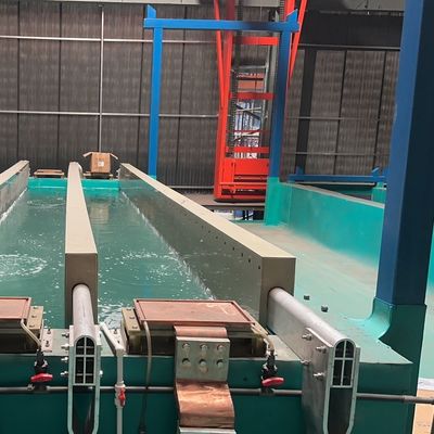 Bom preço Linha de produção de anodização semiautomática de 3000T / M 8-12μm On-line
