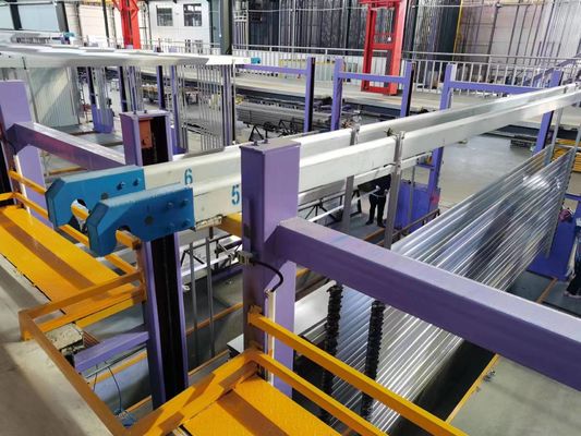 Bom preço 3000T/Mês Processos de Linha Horizontal de Anodização Qualidade consistente On-line