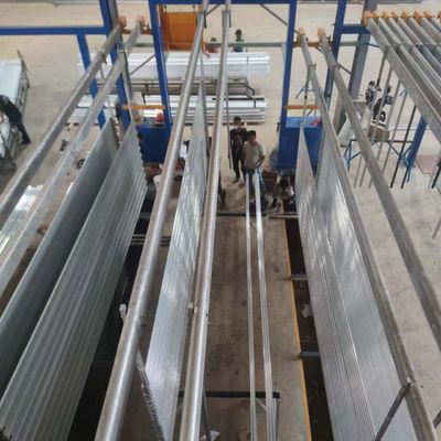 Bom preço Linha de produção de anodização manual ecológica de 2500 T/m On-line