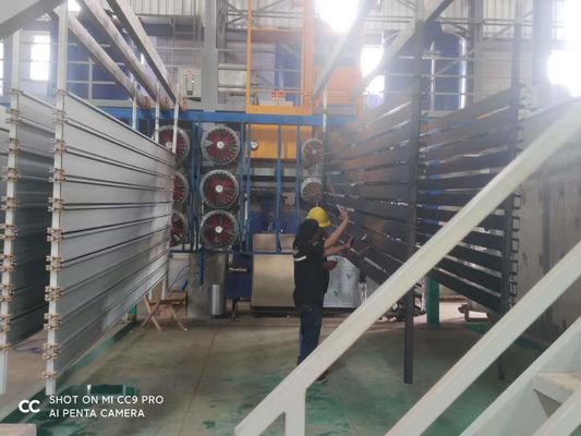 Bom preço 2000 T/mês Geração mínima de resíduos Linha de produção de anodização on-line
