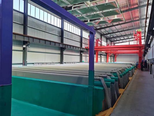 Bom preço Economia de energia 900T/M Linha de produção de anodização para perfil de alumínio on-line