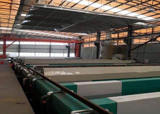 Bom preço 2000T/M Linha de produção de anodização de perfis de alumínio para janelas On-line