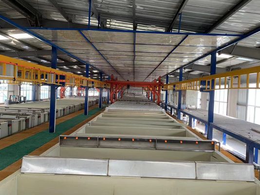 Bom preço Linha de produção de anodização de ácido sulfúrico personalizada para resistência à corrosão ideal On-line