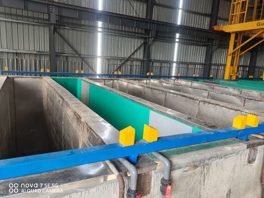 Bom preço 2000T/M Linha de produção de anodização para perfis de alumínio de ponta com controlo inteligente On-line