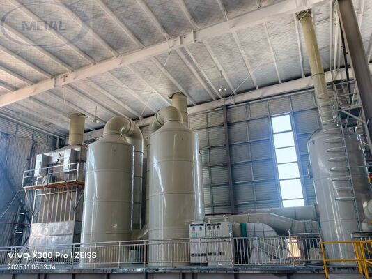 Bom preço Projeto de um sistema de purificação e ventilação de gases de escape anodizantes de alta eficiência On-line
