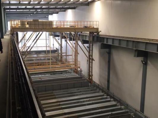 Linha de anodização vertical automatizada com sistema do tormento de Manaul