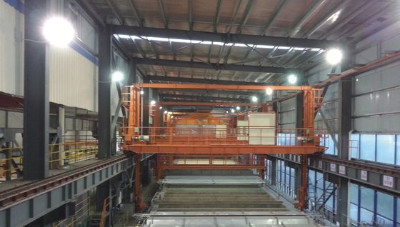 Linha de anodização vertical automatizada com sistema do tormento de Manaul