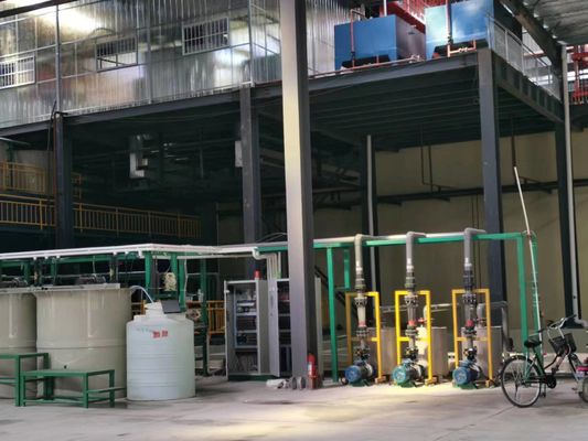 Linha de produção industrial de anodização da oxidação do processo do tratamento de águas residuais