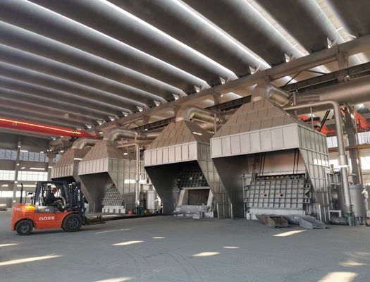 linha de produção de moldação fornalha do boleto 220V de alumínio de fundição de 30T