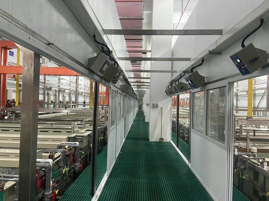 Bom preço Semi-Automatic Anodizing Production Line with 2,500 T/M Capacity, Modular Design, and RoHS and REACH Compliance On-line