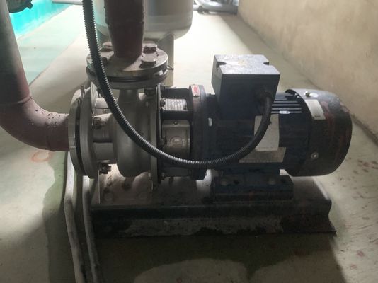 Bomba centrífuga de vários estágios horizontal de CHM para a limpeza industrial