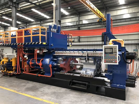 Extrusora de alumínio de alumínio industrial da imprensa de extrusão 1000T horizontal