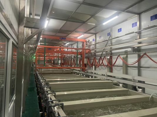 2000T/Month equipamento de anodização manual AC220V - poder do controle 50Hz