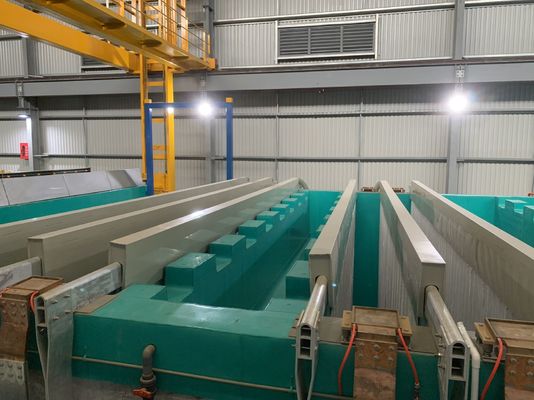 modo de operação automática de Anodizing Line Process do coordenador 900T/Month