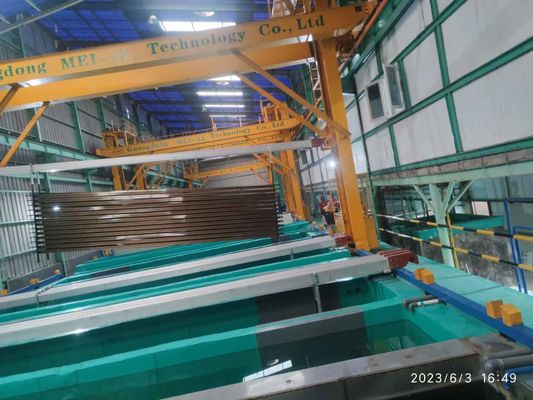 Bom preço 950 T/Mês Manual Equipamento de linha de oxidação horizontal 8000*largura*3500 on-line