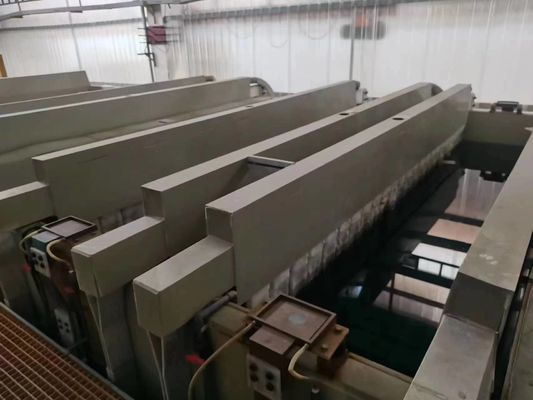 Linha de anodização horizontal estilo da operação automática da construção