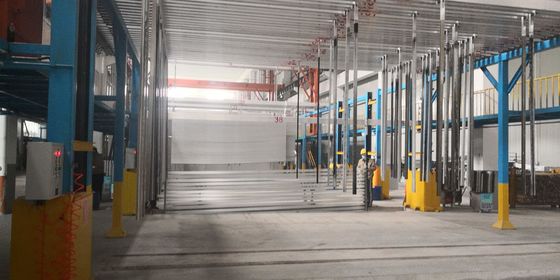 Bom preço Linha de anodização automatizada horizontal saída do equipamento 1500T/Month on-line