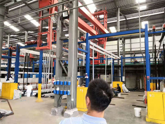 O poder automatizou a linha de anodização linha horizontal de Anodiding do processo