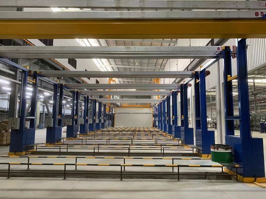 linha de anodização de alumínio fase 380v 50hz do equipamento 850T/Month da C.A. 3