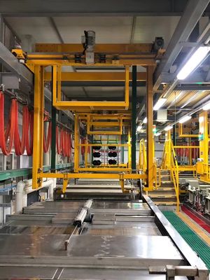 Sistema de controlo automático de 650 Ton Automated Anodizing Line Aluminum