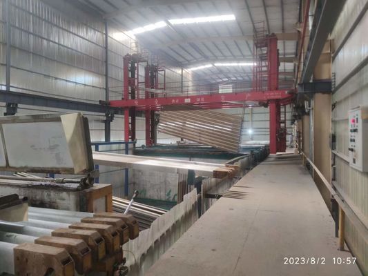 380V - linha de produção 415V de anodização saída 200T/Month manual