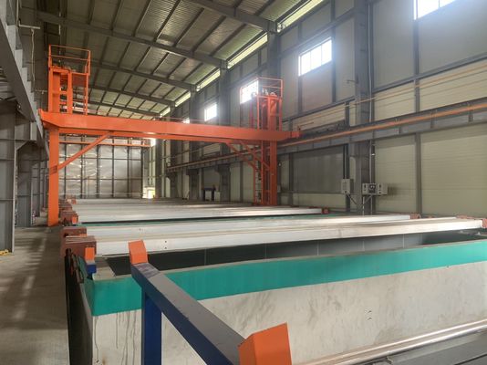 Bom preço 2500T/Mês Linha de produção de oxidação manual 8000*Largura*3500 on-line