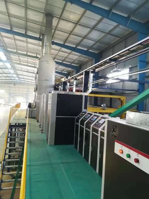 150 T/mês Linha de produção de oxidação horizontal semiautomática