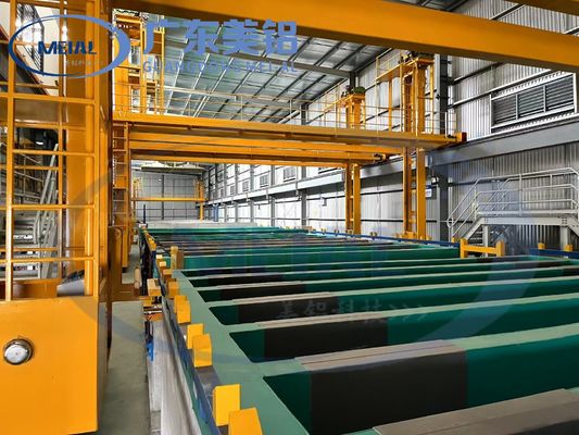 2000T/MAULA ANODIZAÇÃO LINHA DE PRODUÇÃO TRATAMENTO DE SUPERFÍCIA