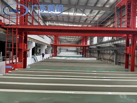 Bom preço 200T/M AUTO Equipamento de linha de produção de anodização de tratamento de superfície de alumínio personalizado de alta qualidade on-line