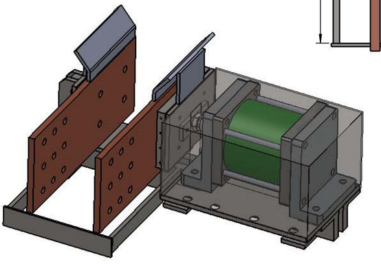Resistência a altas temperaturas Anodizing Line Parts Customization For Copper Base Cylinder