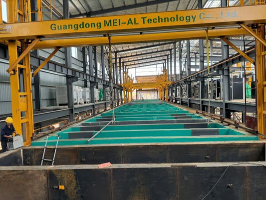 Linha de anodização 3HP-380V/50HZ personalizável para processo de anodização preciso