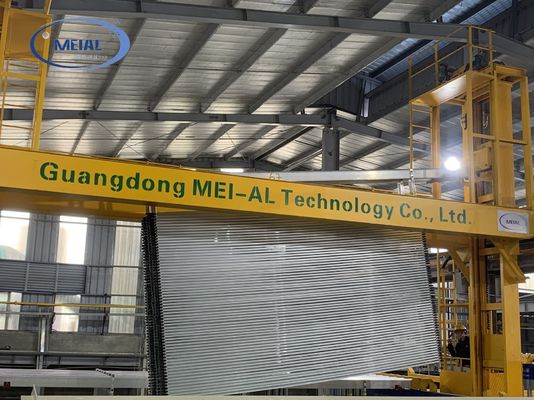 Bom preço 2 conjuntos de retificador de cores e 8000* largura* 3000 tanques Linha de produção de anodização de alumínio para controle de anodização preciso on-line