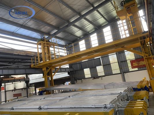 Bom preço Linha de anodização para tratamento de superfície de perfis de alumínio de 12000T/ano on-line