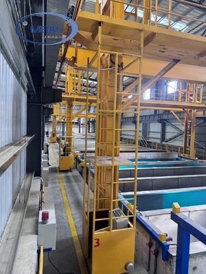 2000T/M Green and Efficient Aluminum Anodizing Line for 6063 6061 7075 Alloys