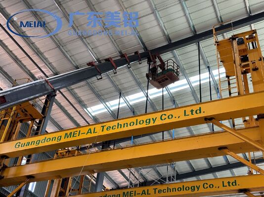 Bom preço 150 T/M Linha de produção de oxidação dura de cilindro de alumínio anodizante on-line