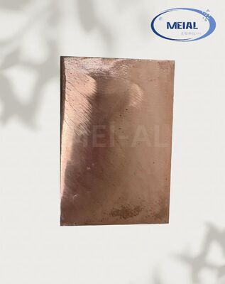 Bom preço Folha composta de cobre e alumínio para acessórios de linhas de anodização com liga de cobre T2 + 1060 de alumínio, 99,9% de cobre e 100% de alumínio on-line