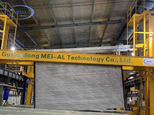 Bom preço 8000*largura*3500 Tanques de tamanho interno Linha de produção de anodização para 6061 a 6063 de alumínio com escalabilidade e automação on-line
