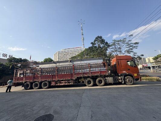 Bom preço Linha de produção de oxidação de 150 T/mês de capacidade com 6500 mm de comprimento máximo do perfil e 8-12 μm de espessura da película anodizante on-line