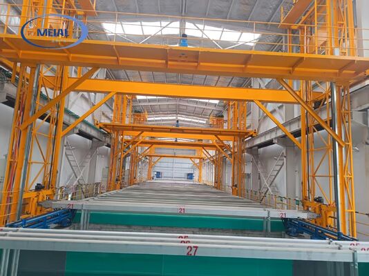 Bom preço 2000 toneladas/mês Linha de anodização de alumínio em forma de U para portas, janelas e perfis de parede de cortina arquitetônicos de ponta On-line