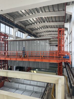 Bom preço Linha de produção de anodização de alumínio vertical totalmente automática on-line