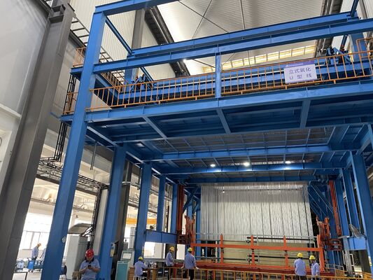 Bom preço 100 TPM Linha de Anodização Vertical. on-line