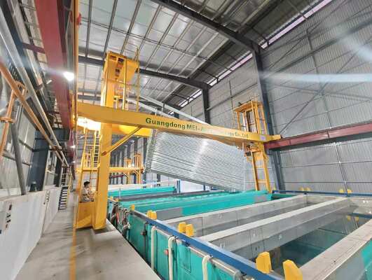 Bom preço Linha de anodização de ácido sulfúrico para componentes limpos de grau semicondutor para substratos de alumínio de alta pureza On-line