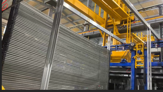 Bom preço Linha Automática de Anodização de Alumínio de 500~1200 T/M com Resistência à Corrosão Estável e Acabamento de Cor Consistente On-line