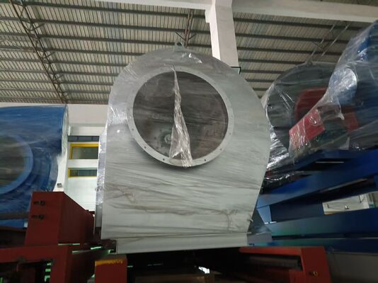 Bom preço Ventilador de escape de qualidade industrial com 30000 m3/h de fluxo de ar para extração de fumaça resistente à corrosão em linhas de anodização On-line